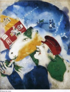 Marc Chagall Painting - Peasant Life contemporary Marc Chagall